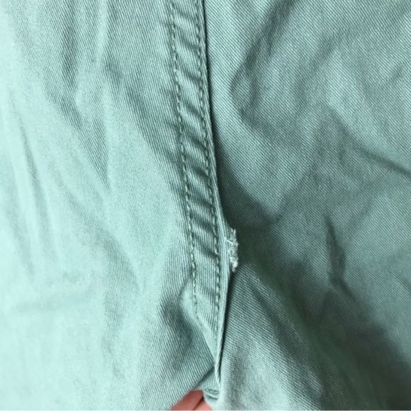 Taylor vintage Mens light blue green shorts Connecticut fit 9 inch inseam 38 - Picture 9 of 15